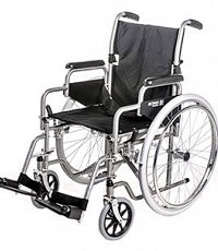 Roma Steel Wheelchair - Broadland Mobility
